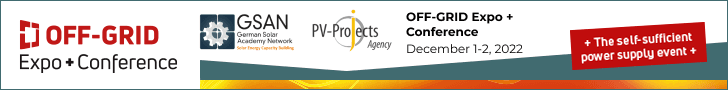 EXPO Off-Grid conference banner